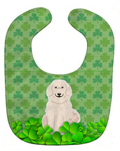 Load image into Gallery viewer, Great Pyrenese Shamrocks Baby Bib BB6224BIB