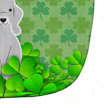 Load image into Gallery viewer, Bedlington Terrier Blue Shamrocks Baby Bib BB6231BIB