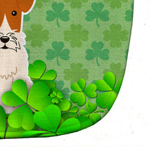 Load image into Gallery viewer, Wire Fox Terrier Shamrocks Baby Bib BB6242BIB