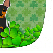 Load image into Gallery viewer, English Toy Terrier Shamrocks Baby Bib BB6250BIB