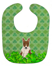 Load image into Gallery viewer, Bull Terrier Brindle Shamrocks Baby Bib BB6278BIB