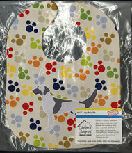 Load image into Gallery viewer, English Setter Pawprints Baby Bib BB6286BIB