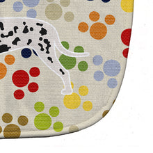 Load image into Gallery viewer, Dalmatian Pawprints Baby Bib BB6288BIB