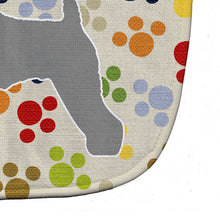 Load image into Gallery viewer, Kerry Blue Terrier Pawprints Baby Bib BB6297BIB