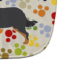 Load image into Gallery viewer, Bernese Mountain Dog Pawprints Baby Bib BB6324BIB