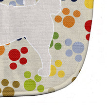 Load image into Gallery viewer, Polish Tatra Sheepdog Pawprints Baby Bib BB6332BIB