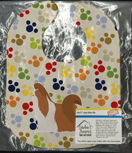 Load image into Gallery viewer, Shih Tzu Pawprints Baby Bib BB6351BIB