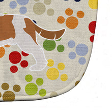 Load image into Gallery viewer, Cavalier King Charles Spaniel Pawprints Baby Bib BB6354BIB