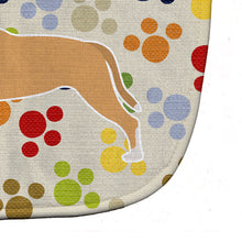 Load image into Gallery viewer, Staffordshire Bull Terrier Pawprints Baby Bib BB6359BIB