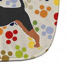 Load image into Gallery viewer, Airedale Terrier Pawprints Baby Bib BB6362BIB