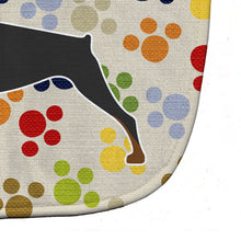 Load image into Gallery viewer, Doberman Pinscher Pawprints Baby Bib BB6365BIB