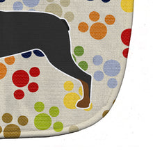 Load image into Gallery viewer, Rottweiler Pawprints Baby Bib BB6371BIB