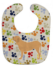 Load image into Gallery viewer, Fila Brasileiro Pawprints Baby Bib BB6384BIB