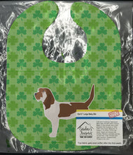 Load image into Gallery viewer, Grand Basset Griffon Vendeen Shamrocks  Baby Bib BB6395BIB