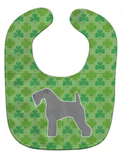 Load image into Gallery viewer, Kerry Blue Terrier Shamrocks  Baby Bib BB6397BIB