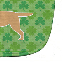 Load image into Gallery viewer, Yellow Labrador Retriever Shamrocks  Baby Bib BB6402BIB