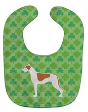 Load image into Gallery viewer, Greyhound Shamrocks  Baby Bib BB6410BIB