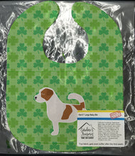 Load image into Gallery viewer, Jack Russell Terrier Shamrocks  Baby Bib BB6412BIB