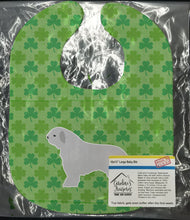 Load image into Gallery viewer, Spanish Water Dog Shamrocks  Baby Bib BB6420BIB