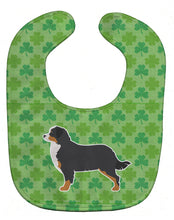 Load image into Gallery viewer, Bernese Mountain Dog Shamrocks  Baby Bib BB6424BIB