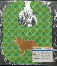 Load image into Gallery viewer, Caucasian Shepherd Dog Shamrocks  Baby Bib BB6430BIB