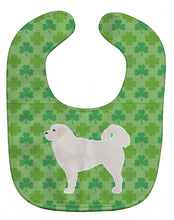 Load image into Gallery viewer, Polish Tatra Sheepdog Shamrocks  Baby Bib BB6432BIB