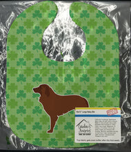 Load image into Gallery viewer, Portuguese Sheepdog Dog Shamrocks  Baby Bib BB6436BIB