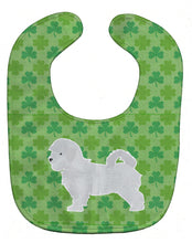 Load image into Gallery viewer, Maltese Shamrocks  Baby Bib BB6441BIB