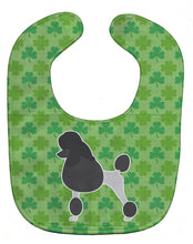Load image into Gallery viewer, Poodle Shamrocks  Baby Bib BB6444BIB