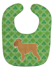 Load image into Gallery viewer, Brussels Griffon Shamrocks  Baby Bib BB6445BIB