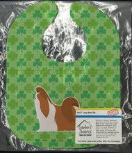 Load image into Gallery viewer, Shih Tzu Shamrocks  Baby Bib BB6451BIB