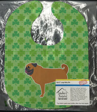 Load image into Gallery viewer, Pug Shamrocks  Baby Bib BB6452BIB