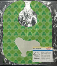 Load image into Gallery viewer, Komondor Shamrocks  Baby Bib BB6460BIB
