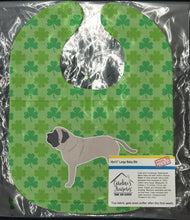Load image into Gallery viewer, English Mastiff Shamrocks  Baby Bib BB6461BIB