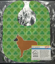 Load image into Gallery viewer, Belgian Shepherd Shamrocks  Baby Bib BB6466BIB