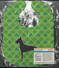 Load image into Gallery viewer, Great Dane Shamrocks  Baby Bib BB6480BIB