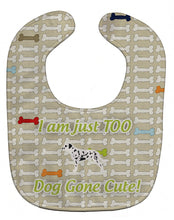 Load image into Gallery viewer, Dalmatian Dog Gone Cute Baby Bib BB6488BIB