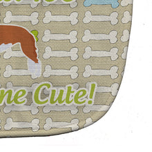 Load image into Gallery viewer, Borzoi Russian Greyhound Dog Gone Cute Baby Bib BB6504BIB
