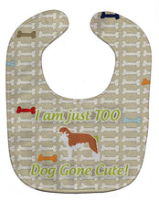 Load image into Gallery viewer, Borzoi Russian Greyhound Dog Gone Cute Baby Bib BB6504BIB