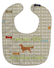 Load image into Gallery viewer, Golden Retriever Dog Gone Cute Baby Bib BB6509BIB