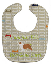 Load image into Gallery viewer, Australian Shepherd Dog Dog Gone Cute Baby Bib BB6538BIB