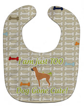 Load image into Gallery viewer, Boxer Dog Gone Cute Baby Bib BB6558BIB