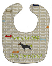 Load image into Gallery viewer, Doberman Pinscher Dog Gone Cute Baby Bib BB6565BIB