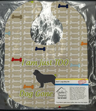 Load image into Gallery viewer, Newfoundland Dog Gone Cute Baby Bib BB6569BIB
