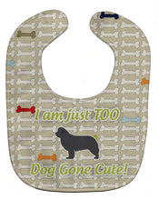 Load image into Gallery viewer, Newfoundland Dog Gone Cute Baby Bib BB6569BIB