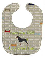 Load image into Gallery viewer, Rottweiler Dog Gone Cute Baby Bib BB6571BIB