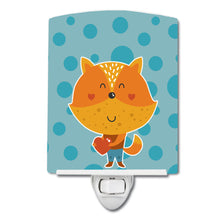 Load image into Gallery viewer, Polkadot Squirrel Ceramic Night Light BB6729CNL