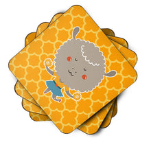 Load image into Gallery viewer, Cheerleader Lamb Sheep Foam Coaster  BB6730FC