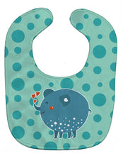 Load image into Gallery viewer, Blue Elephant Baby Bib BB6733BIB