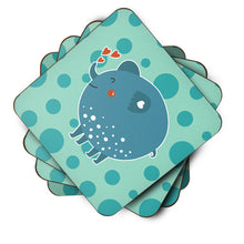 Load image into Gallery viewer, Blue Elephant Foam Coaster  BB6733FC